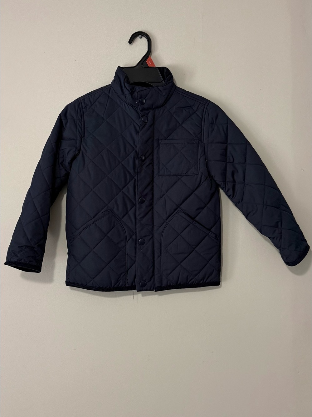 Crewcuts Navy Kids' Sussex quilted jacket